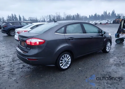 2017 Ford Fiesta Titanium из США, поврежденный, VIN 3FADP4CJ6HM129691